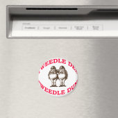 Tweedle Dee & Tweedle Dum Magneet (Insitu (Vaatwasser))