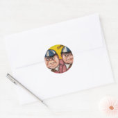 TWEEDLEDEE & DUM Alice in Wonderland Sticker (Envelop)