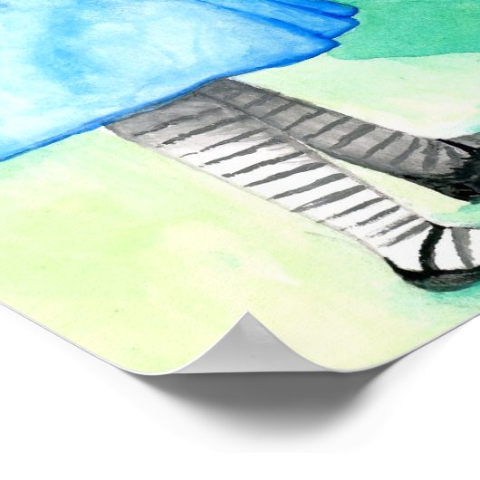 Tweedledee en Tweedledum Poster (Hoek)