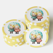 Tweedledee & Tweedledum Poker Chips (Opstapeling)