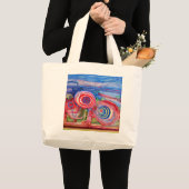 Tweedledee Und Tweedledum Grote Tote Bag (Voorkant (product))