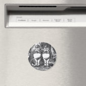 Tweedledum en Tweedledee Magneet (Insitu (Vaatwasser))