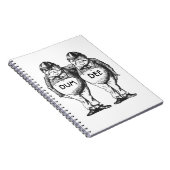 Tweedledum en Tweedledee Notitieboek (Rechterzijde)