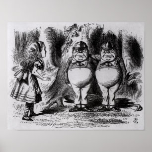 Tweedledum en Tweedledee Poster