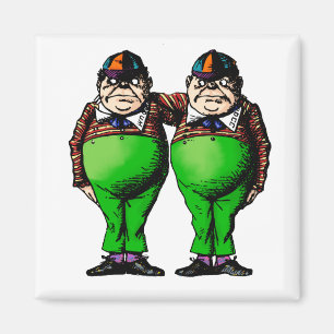 Tweedles Dum & Dee Magneet