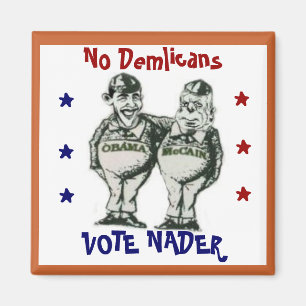 Tweedlestom en Tweedledumber Square Magnet