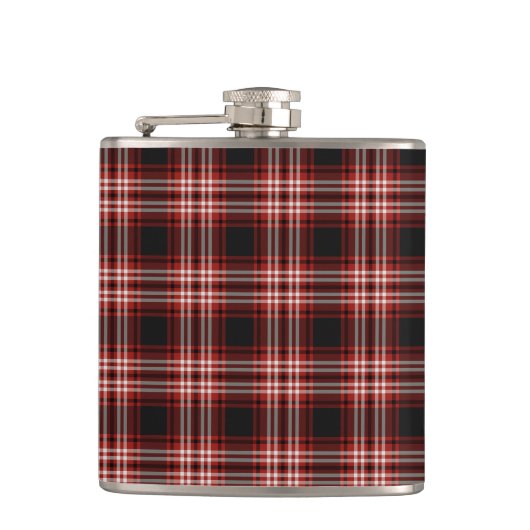 Tweedside District Tartan Hip Flask Heupfles (Voorkant)