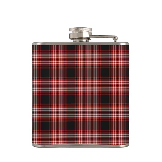 Tweedside District Tartan Hip Flask Heupfles (Achterkant)