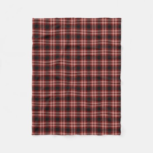 Tweedside Scotland District Tartan Fleece Blanket (Voorkant)
