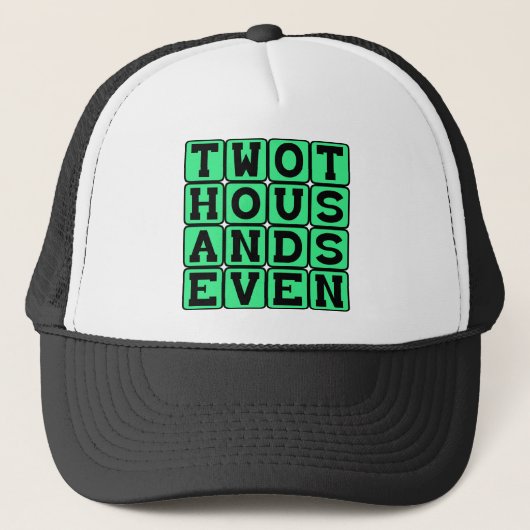 Tweeduizend Zeven, Jaar 2007 Trucker Pet (Voorkant)
