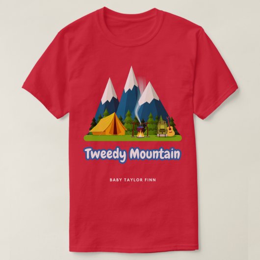 Tweedy Mountain T-shirt (Design voorkant)