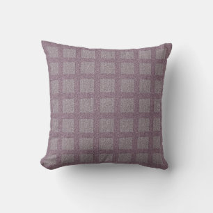 Tweedy Wolgrijs en Maroon Kussen