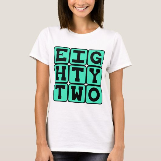 Tweeëntachtig, Nummer 82 T-shirt (Voorkant)