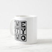 Tweeëntwintig, Nummer 22 Koffiemok (Voorkant links)
