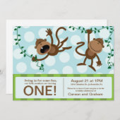 Tweeëntwintigste verjaardag kaart (Voorkant / Achterkant)