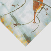 Tweefselpapier voor kardinale Waterverf Tissuepapier (Detail)