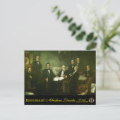 Tweehonderdste verjaardag ansichtkaarten briefkaart (Staand voorkant)