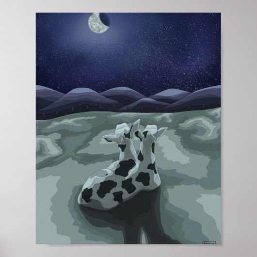 Tweehoorns kalf - tweemaal zo veel begint poster (Voorkant)