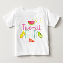 Tweejarig shirt fruit