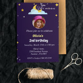 Tweejarig verjaardagsfeest op de maan kaart