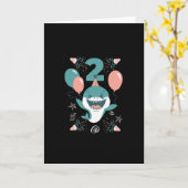 Tweejarige Haai Kaart (Gele Bloem)