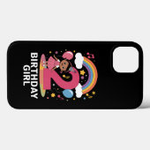 Tweejarige verjaardagsmeisje Cute 2e verjaardag Case-Mate iPhone Case (Achterkant (horizontaal))