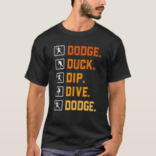 Tweekamp Balspelen Dompel Eend Ontduik Eend Dompel T-shirt