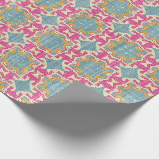 tweekleppige engelen voor het verpakken van papier (Hoek)