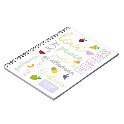 tweekleppige vruchten van de heilige gedistilleerd notitieboek (Linkerzijde)