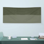 Tweekleur mosgroene aangepaste banner (Beurs)