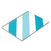 Tweekleurig gestreept notitieboek (Linkerzijde)