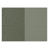 Tweekleurig groen tafelkleed – moderne rustieke st (Voorkant (Horizontaal))