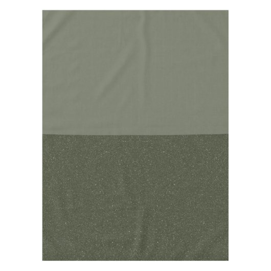 Tweekleurig groen tafelkleed – moderne rustieke st (Voorkant)