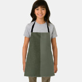 Tweekleurig Moss Groen Kinder Schort – (Insitu)