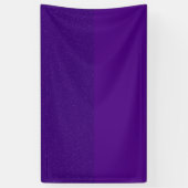Tweekleurig paars glitter-evenementenspandoek – Aa Spandoek (Verticaal)