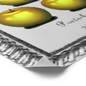 tweekleurig poster spreekwoord (Hoek)