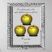 tweekleurig poster spreekwoord (Voorkant)