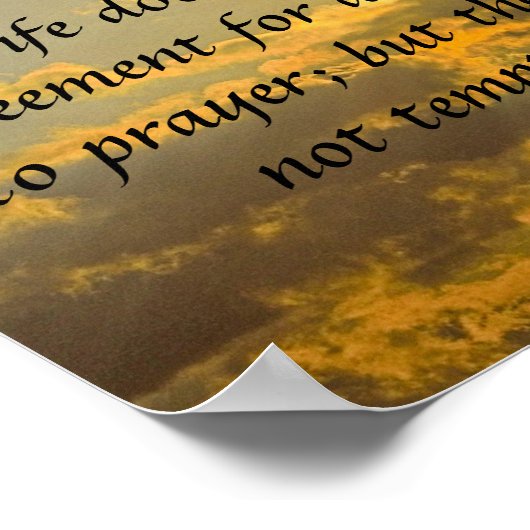 tweekleurig versum 1 corinthians 7:1-5 poster (Hoek)