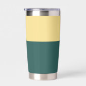 Tweekleurige aangepaste gepersonaliseerde geïsoleerde drinkbeker (Rechts)