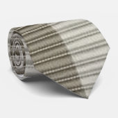 Tweekleurige bruine Mannen Stropdas (Opgerold)