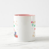 Tweekleurige Classic Coffee Mok, 11 oz Koffiemok (Center)