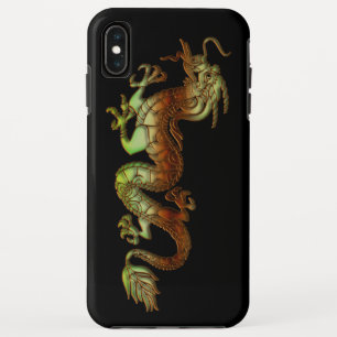 Tweekleurige Draak iPhone XS Max Hoesje