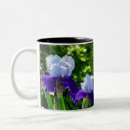 Tweekleurige Iris Beauties Koffiemok