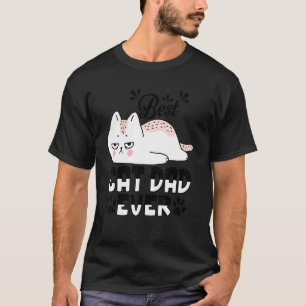 Tweekleurige kattenvader Beste kattenvader ooit Ka T-shirt