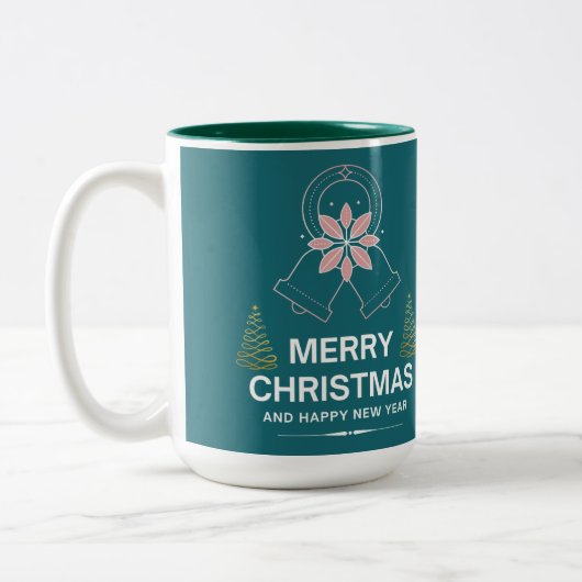 Tweekleurige koffiemok (Links)