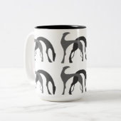   TWEEKLEURIGE KOFFIEMOK (Voorkant links)