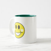 Tweekleurige koffiemok (Voorkant links)