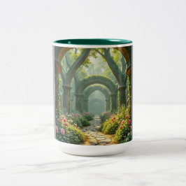 Tweekleurige koffiemok 15oz