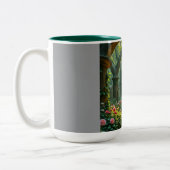 Tweekleurige koffiemok 15oz (Links)