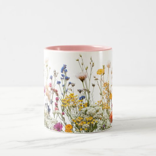 Tweekleurige Mok 11 oz (roze) (Center)